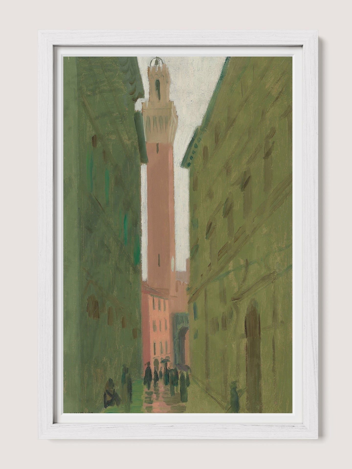 A Tower View in Sienna