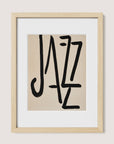 The Jazz Type Poster