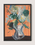 Orange Wall, Wild Blooms