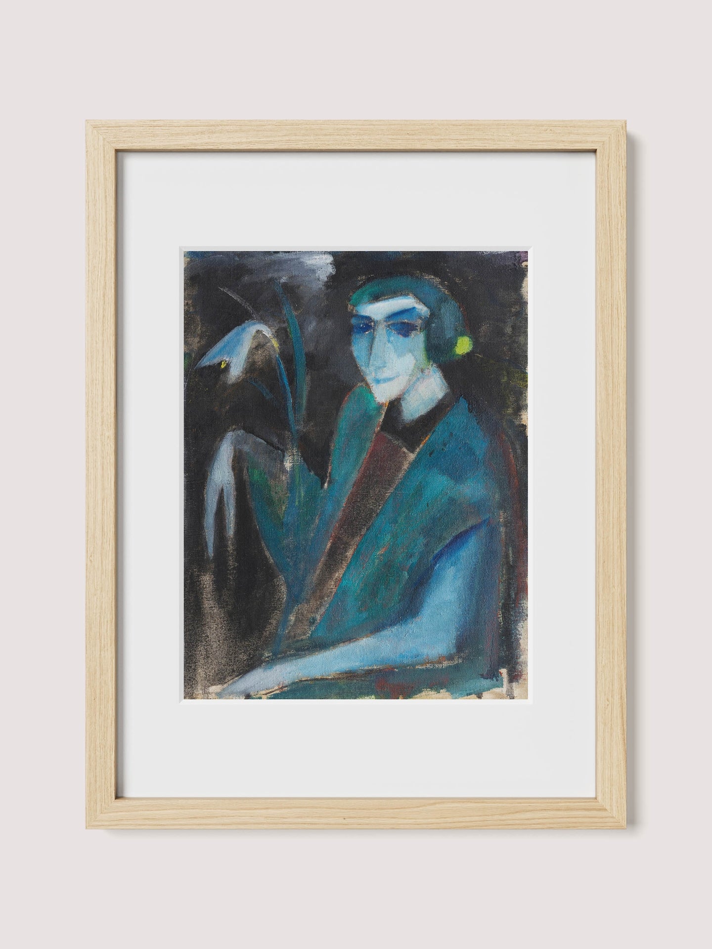 Portrait of a Lady with Lily