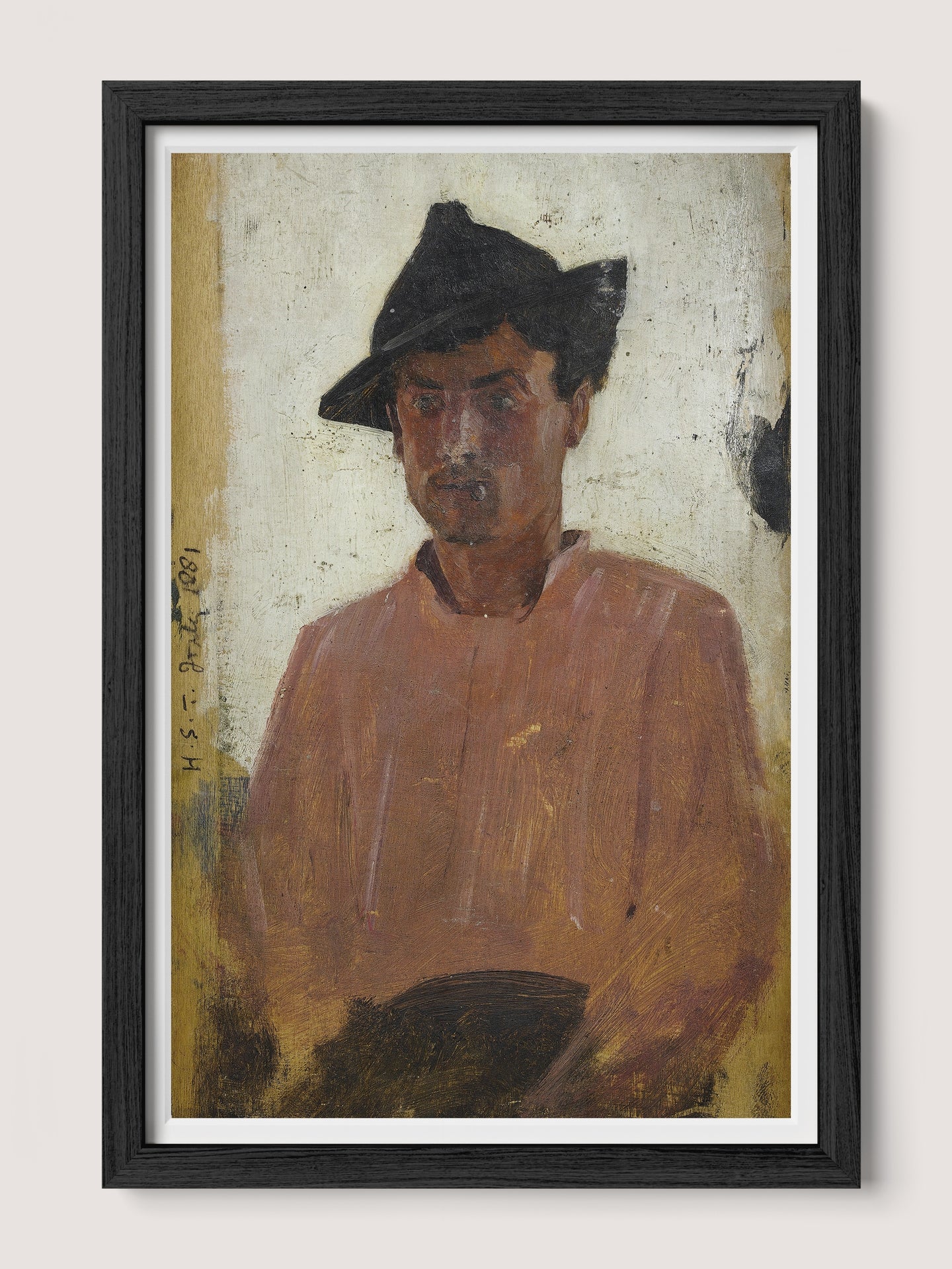 Italian Man With Hat