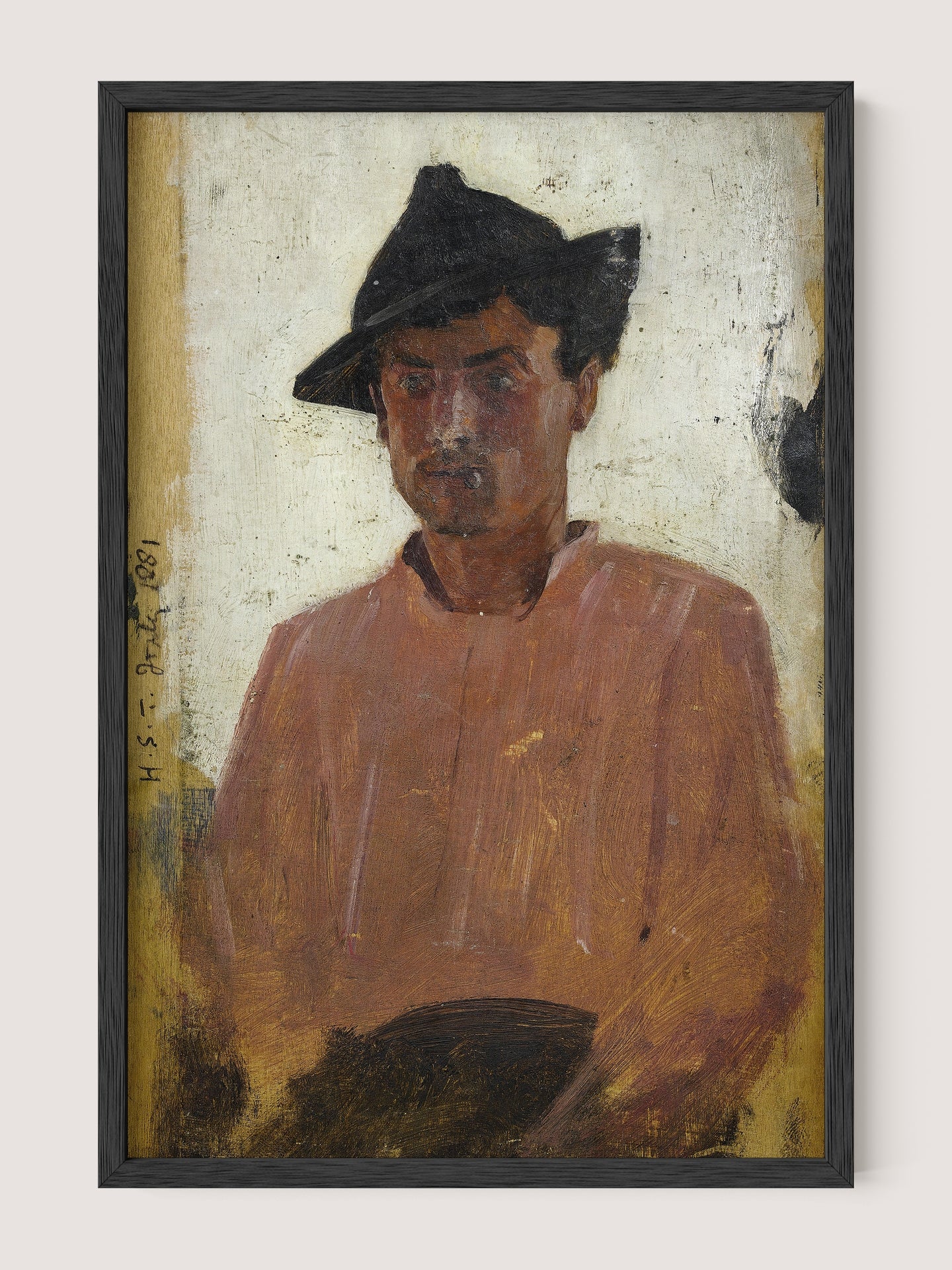 Italian Man With Hat