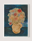 Jarred Flowers on Blue