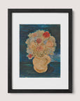 Jarred Flowers on Blue