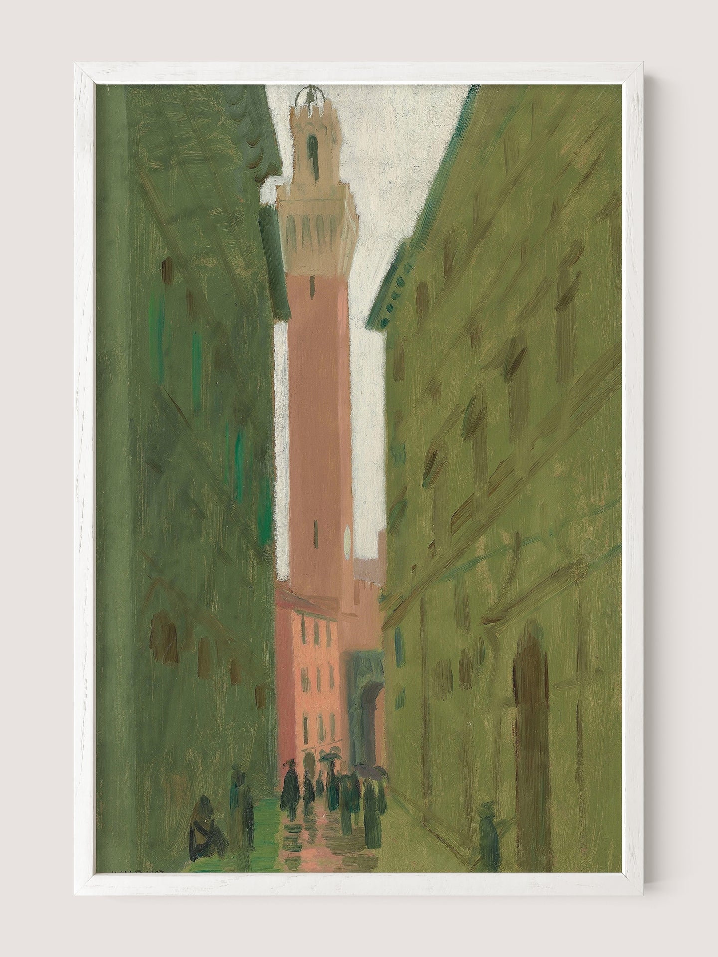 A Tower View in Sienna