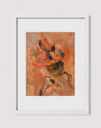 Woman’s Head with Red Hat