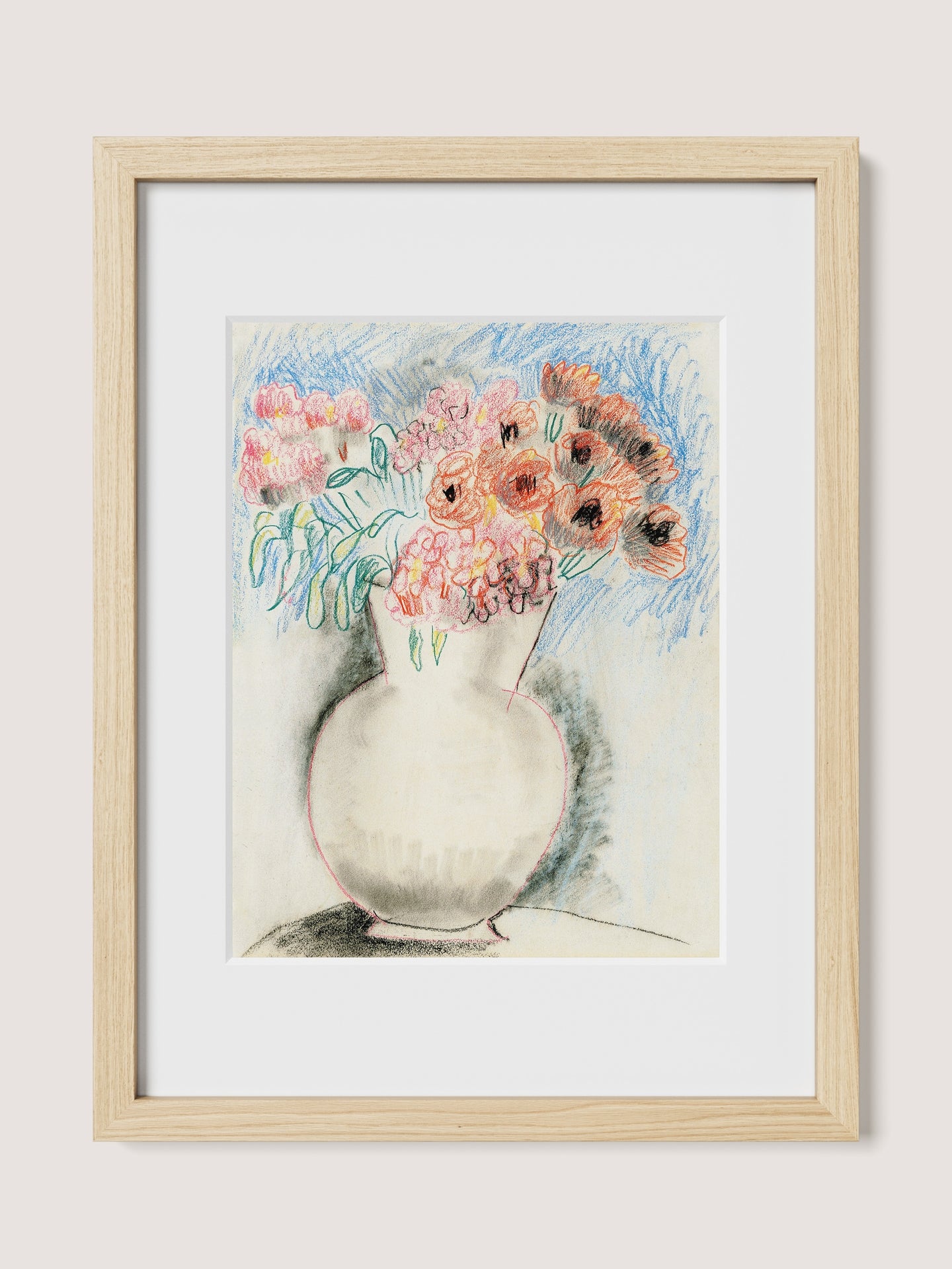 Pink Flowers in a Vase
