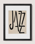 The Jazz Type Poster