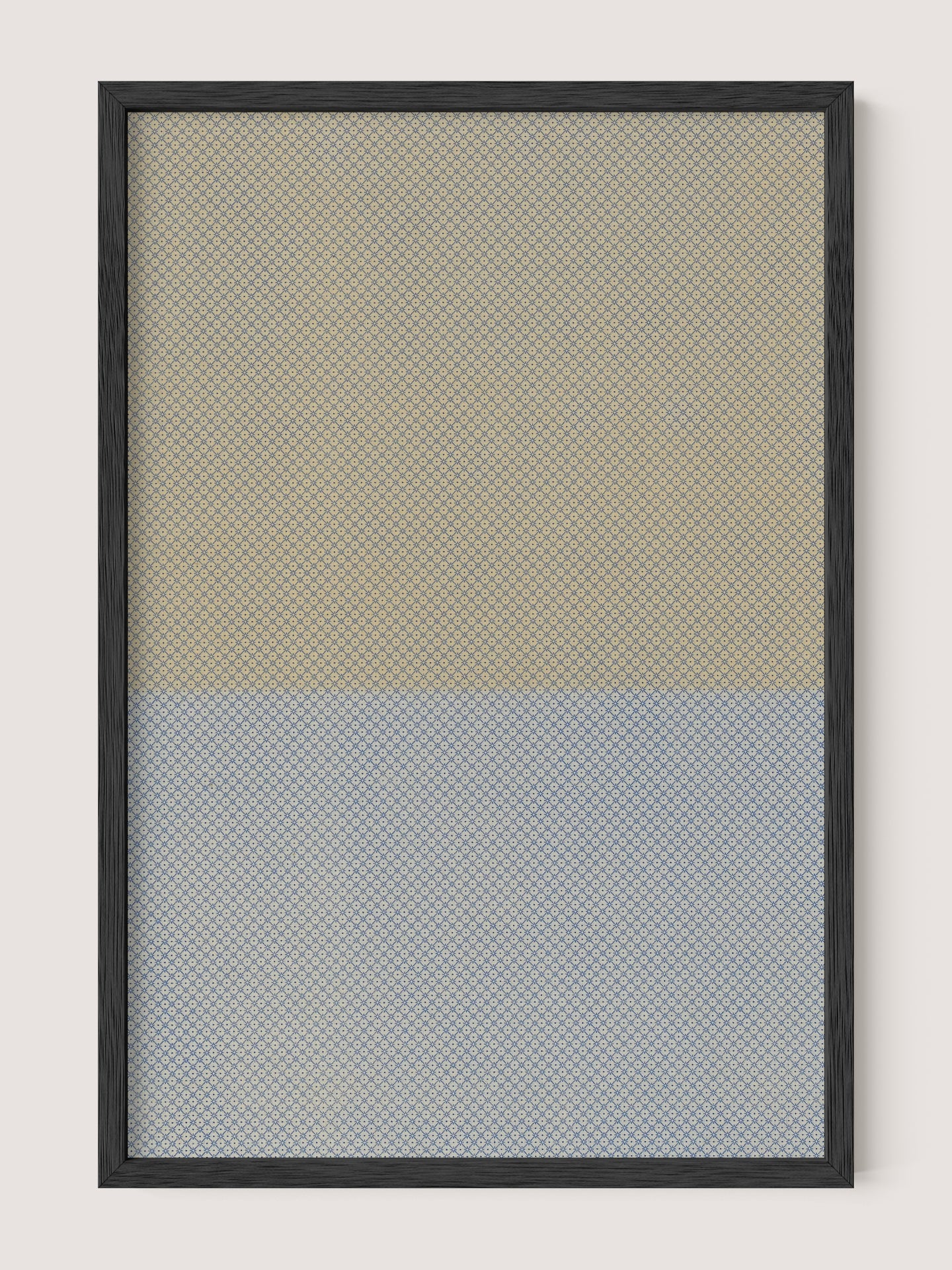 Squares in Toned Blue