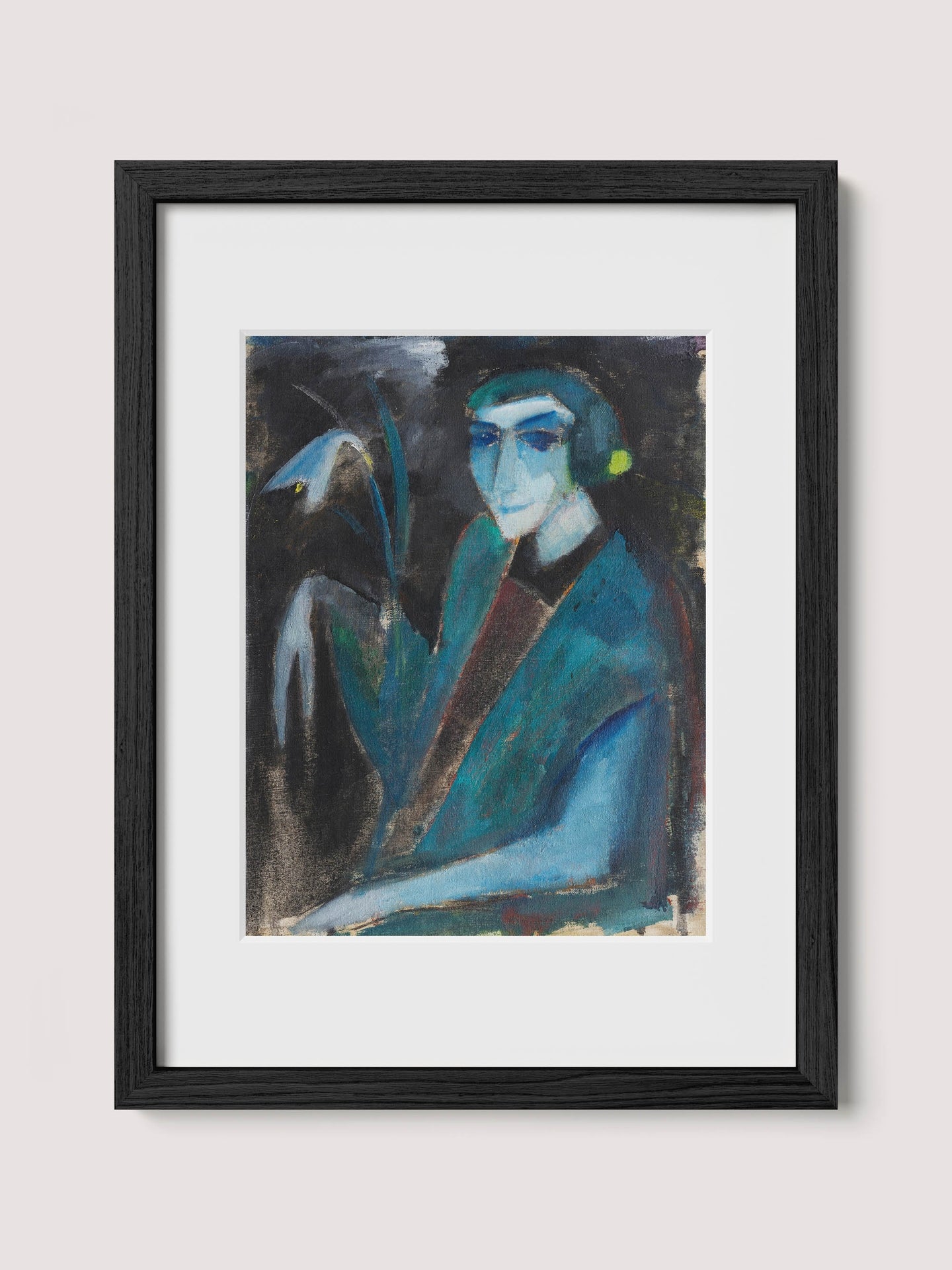 Portrait of a Lady with Lily