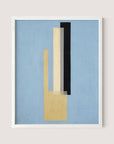 Abstract Construction on Blue