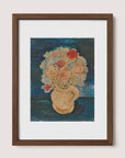 Jarred Flowers on Blue