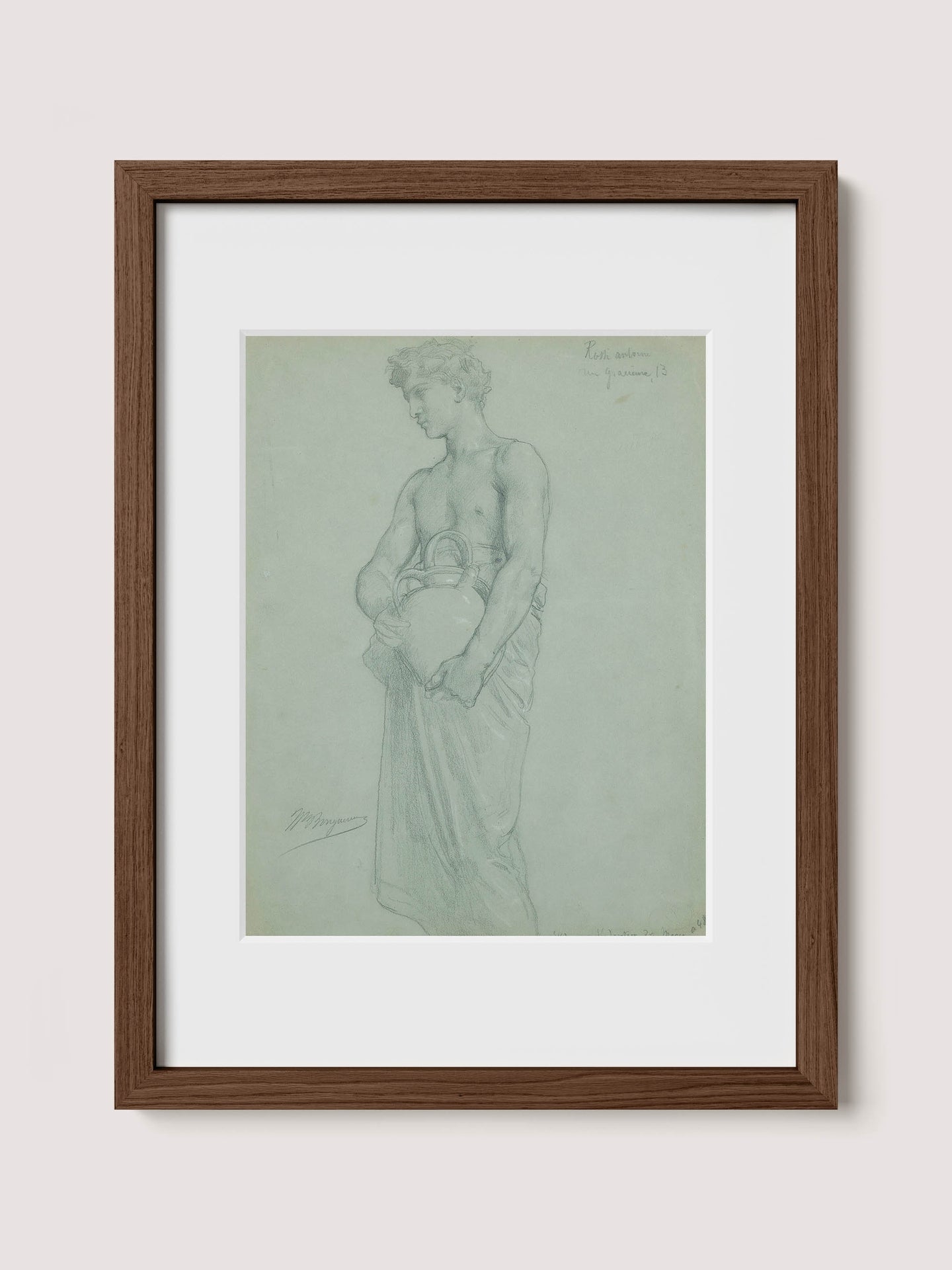 Study For L’adoration Des Mages