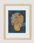 Jarred Flowers on Blue