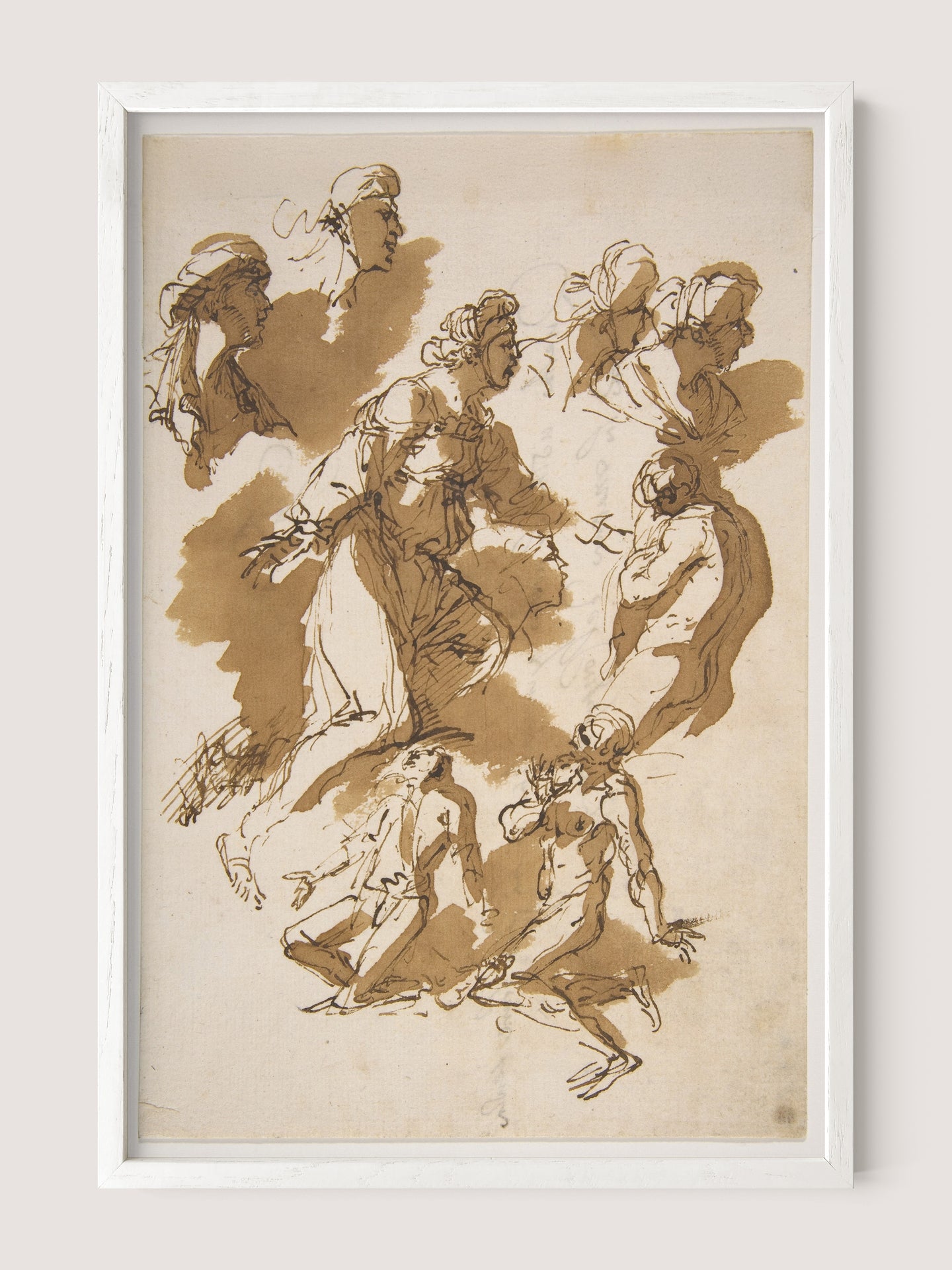 Rosa's Kneeling Figures