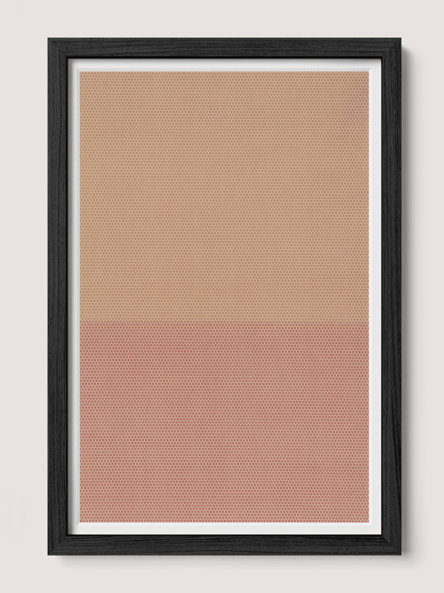 Squares in Orange and Red