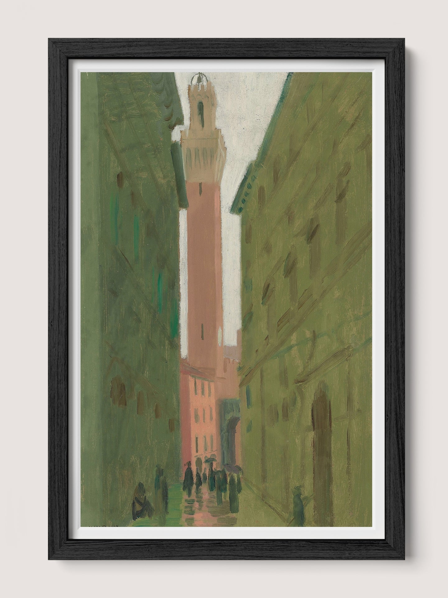 A Tower View in Sienna