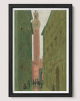 A Tower View in Sienna
