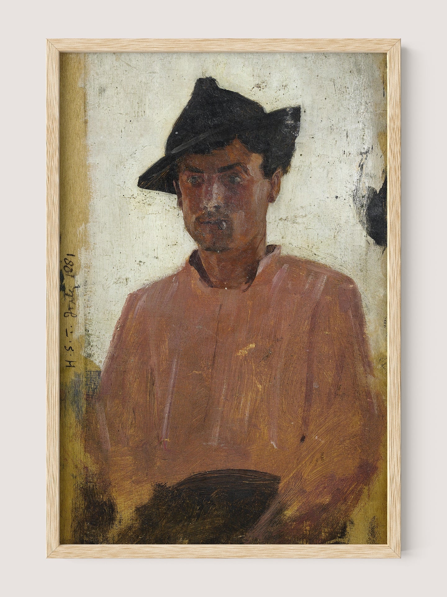 Italian Man With Hat