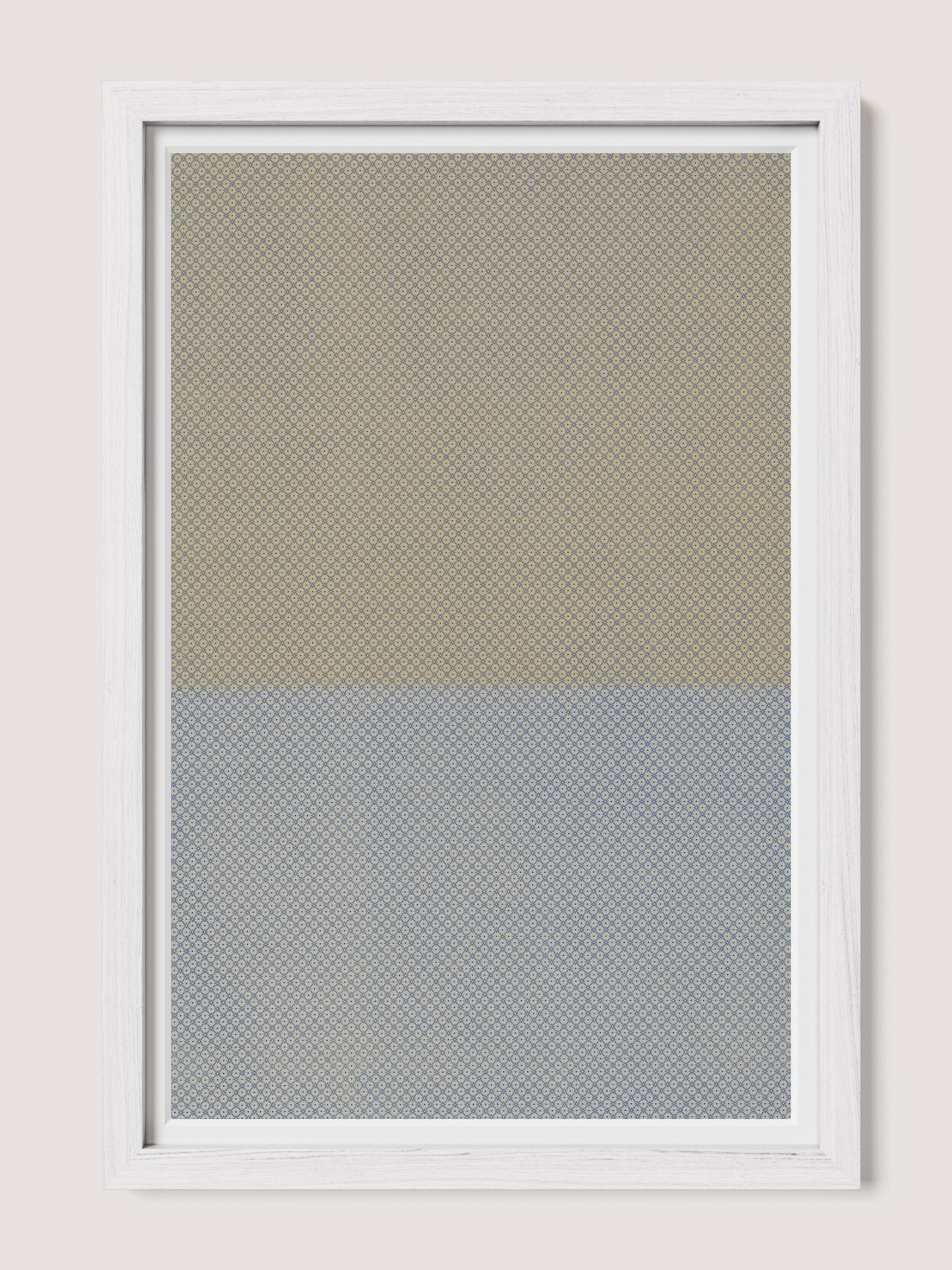 Squares in Toned Blue