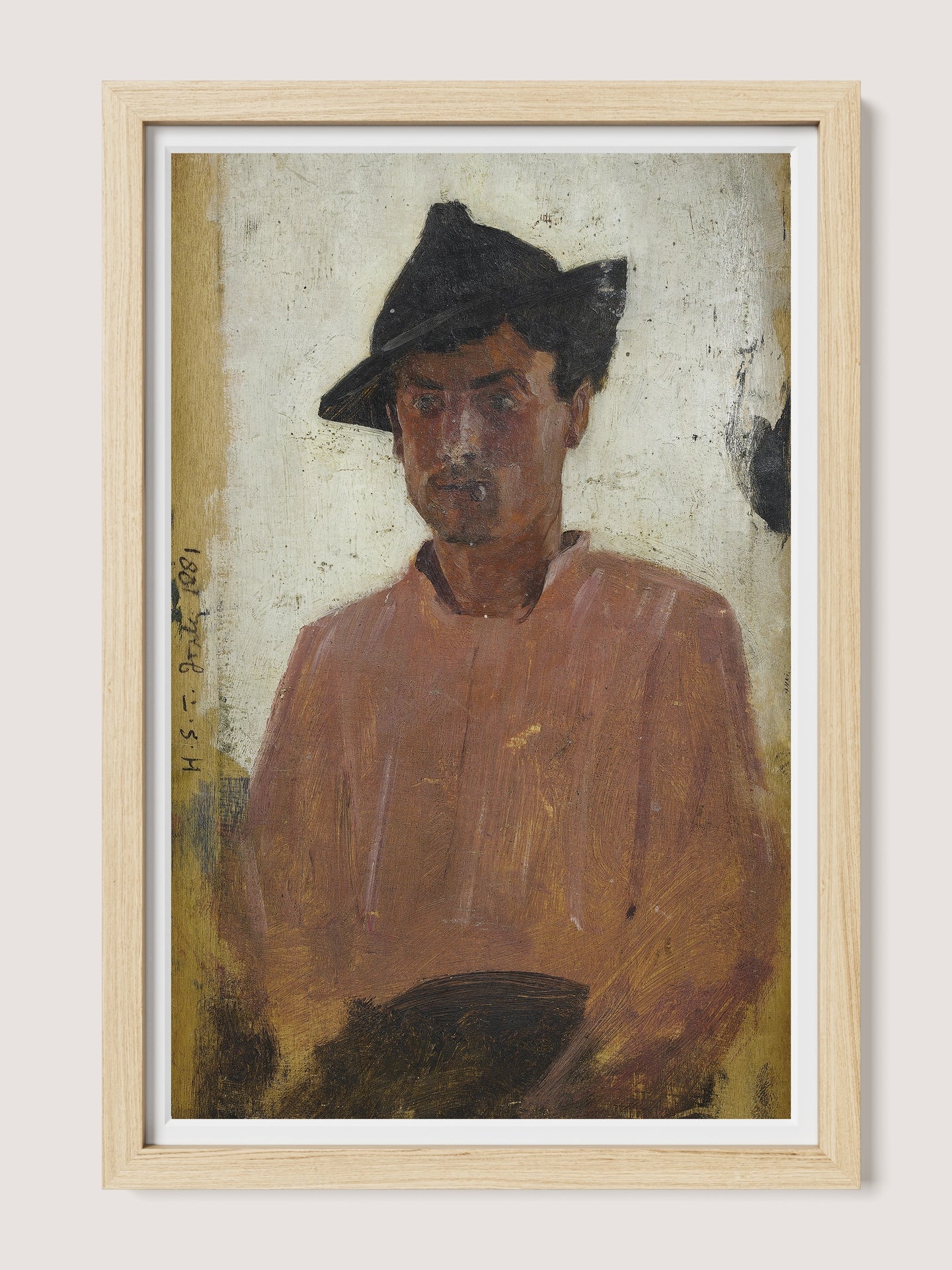 Italian Man With Hat