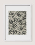 Schabloniertes Papier in Grey