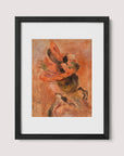 Woman’s Head with Red Hat