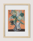 Orange Wall, Wild Blooms