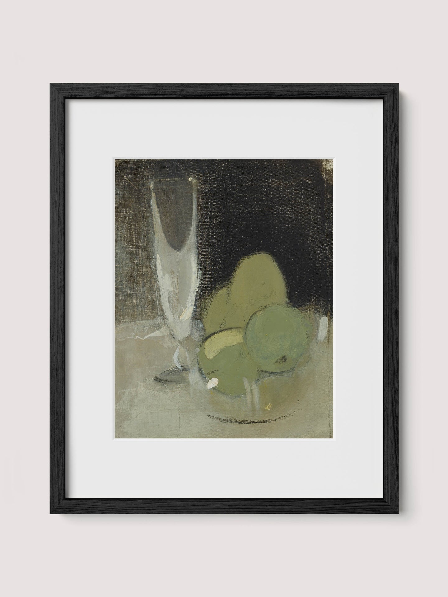 Green Apples And Champagne Glass