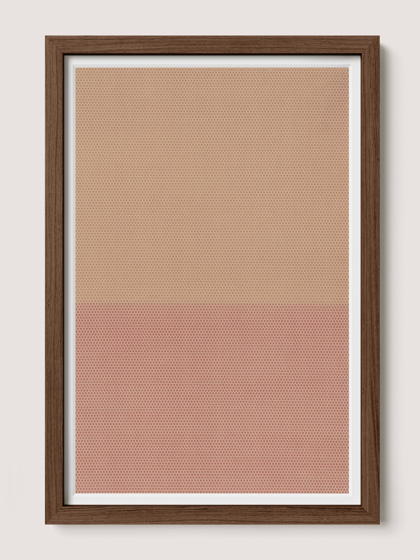 Squares in Orange and Red