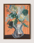 Orange Wall, Wild Blooms
