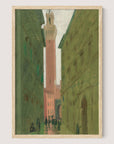 A Tower View in Sienna