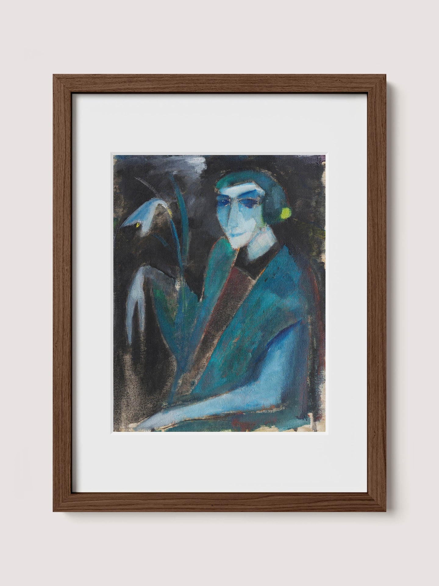 Portrait of a Lady with Lily