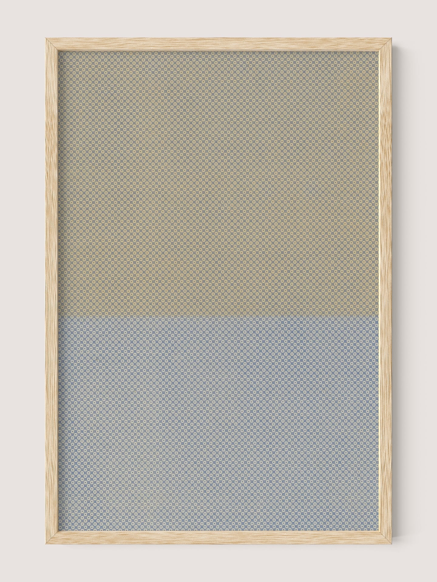 Squares in Toned Blue