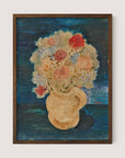 Jarred Flowers on Blue