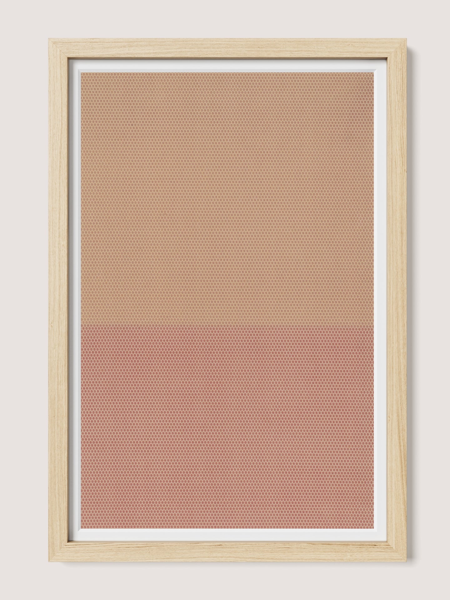 Squares in Orange and Red