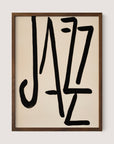 The Jazz Type Poster