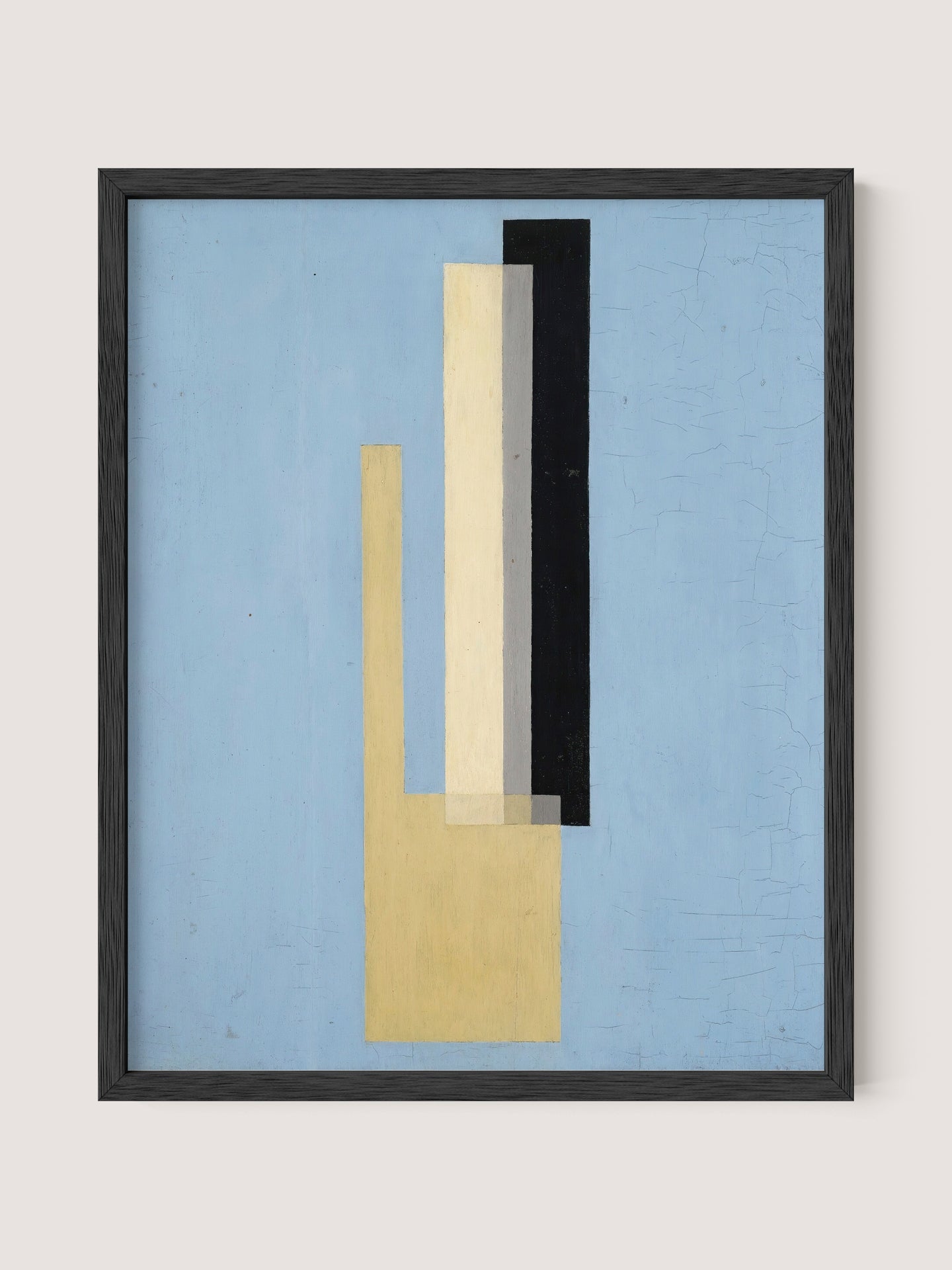 Abstract Construction on Blue