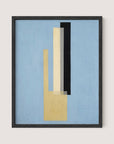 Abstract Construction on Blue