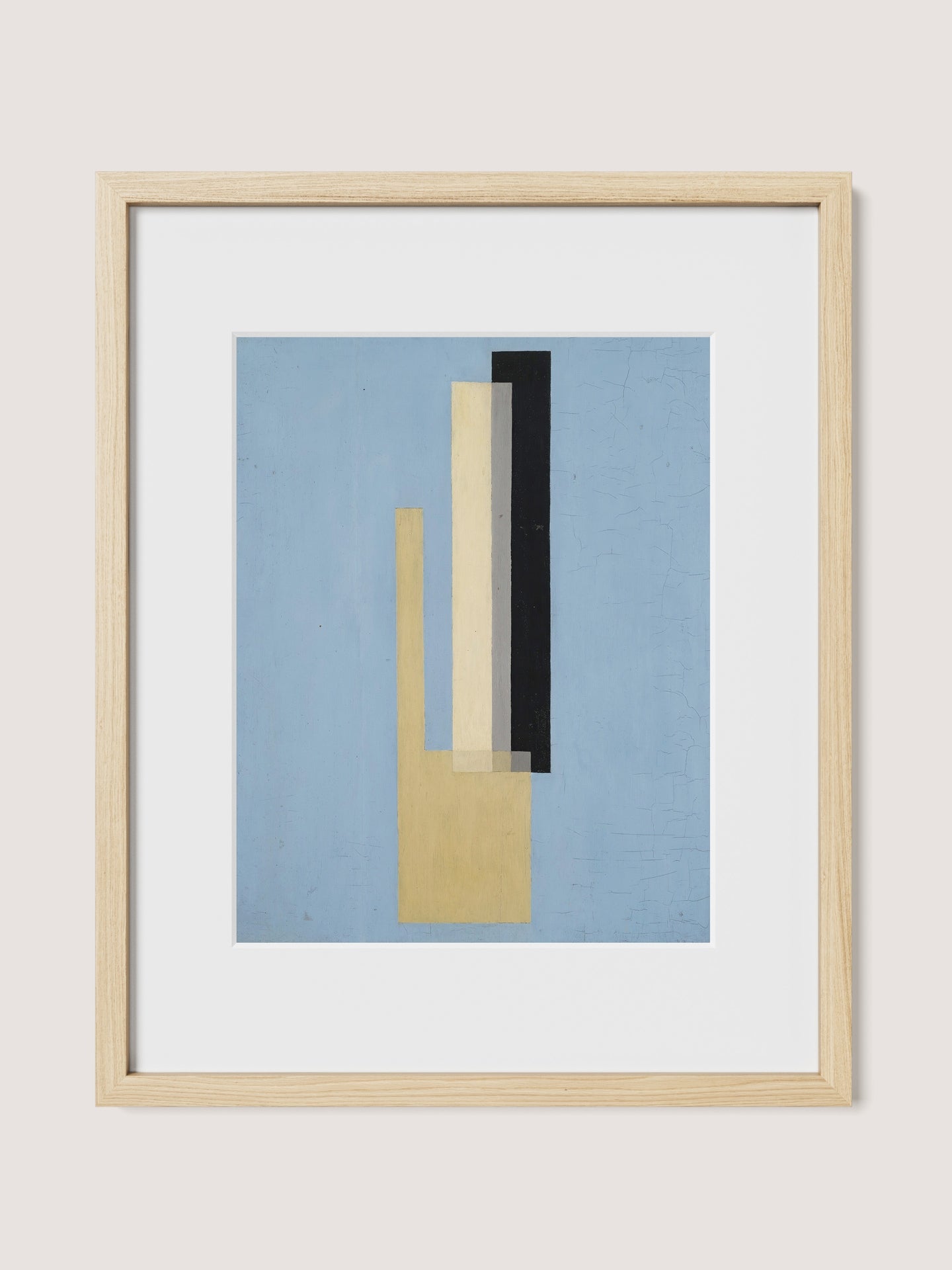 Abstract Construction on Blue