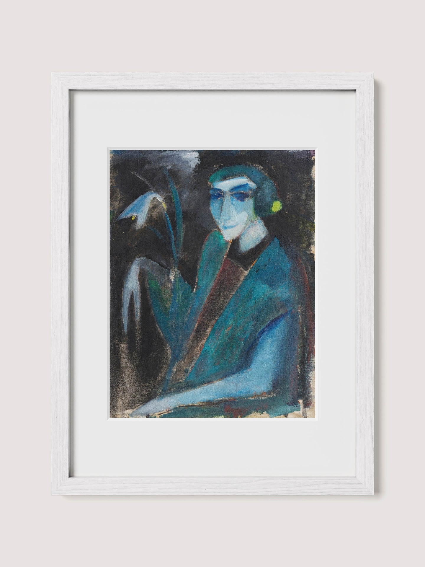 Portrait of a Lady with Lily