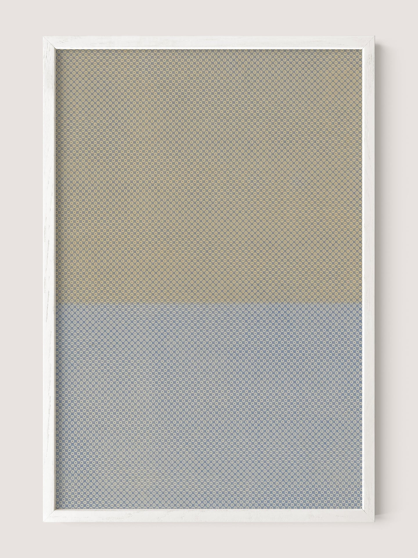 Squares in Toned Blue