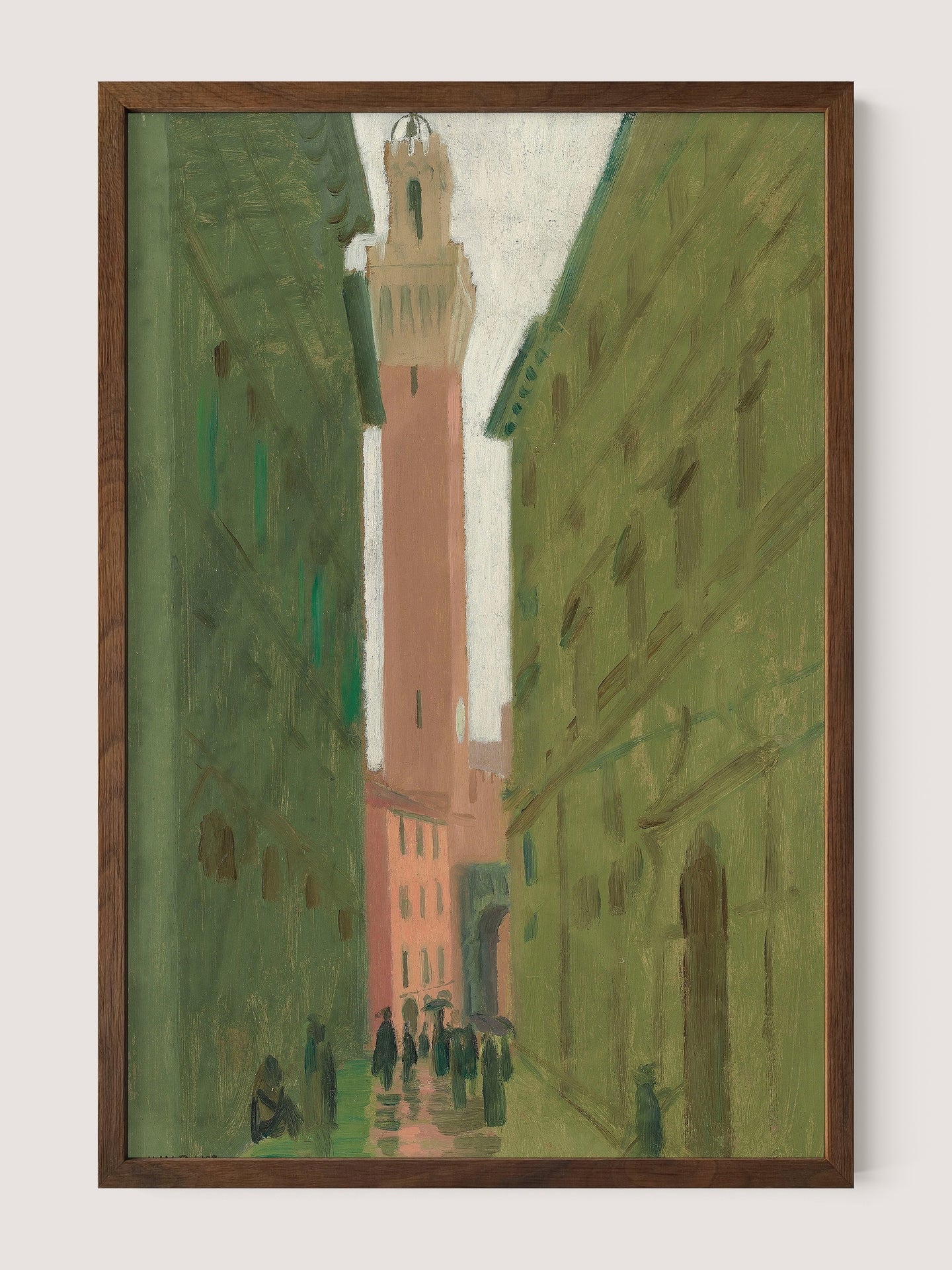 A Tower View in Sienna