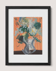 Orange Wall, Wild Blooms