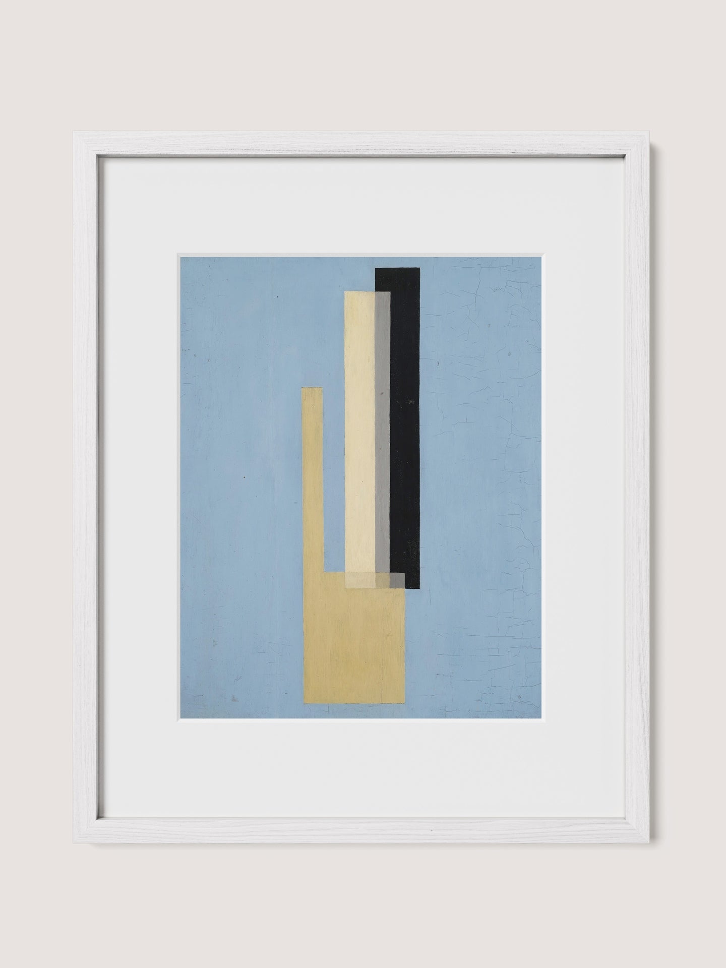 Abstract Construction on Blue