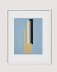 Abstract Construction on Blue