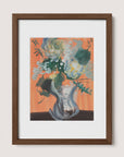 Orange Wall, Wild Blooms