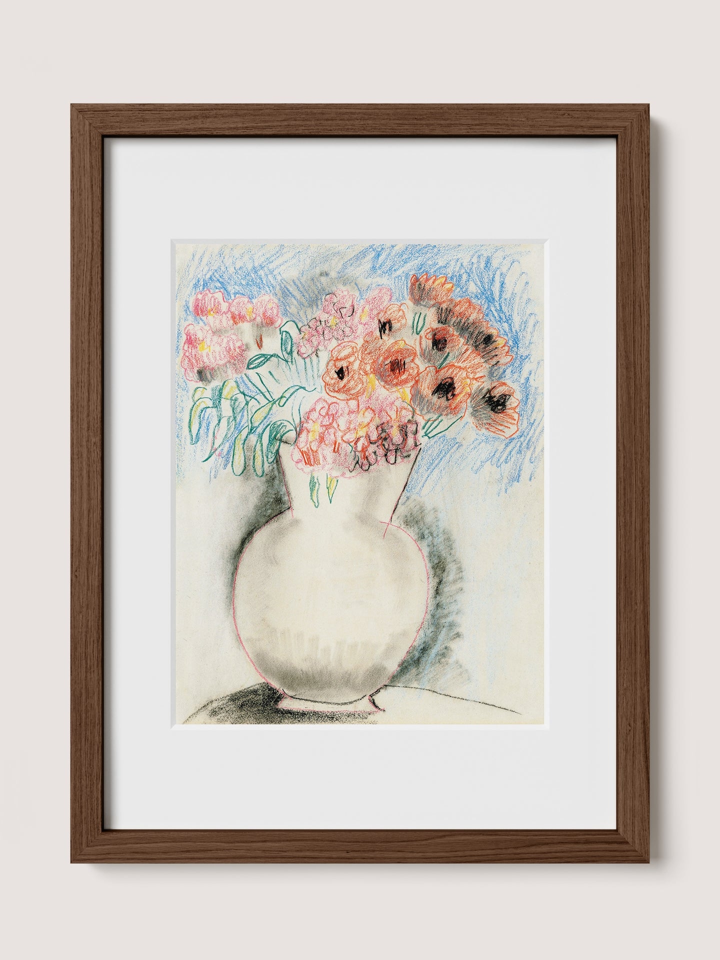 Pink Flowers in a Vase