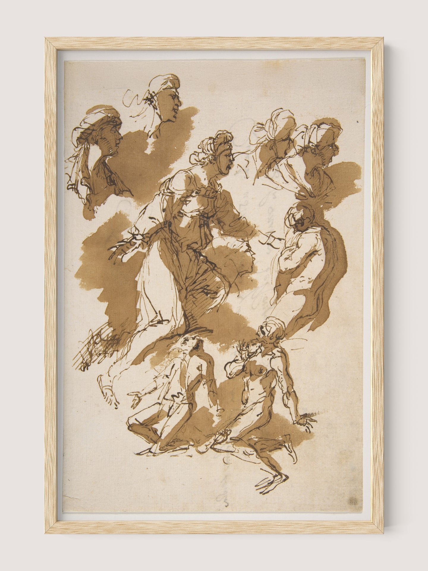 Rosa's Kneeling Figures