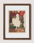 Portrait of a Girl With Dog